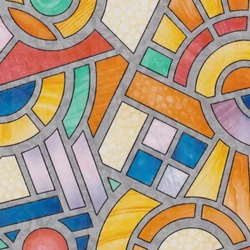 Nimes öntapadós üvegtapéta – 45 cm