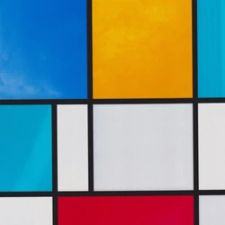 MONDRIAAN  öntapadós üvegtapéta