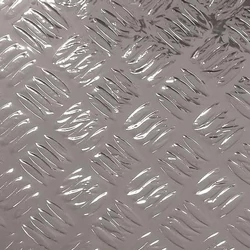 Fényes horganyzott padló öntapadós tapéta