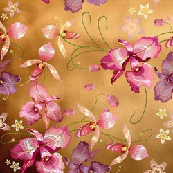PINK ORCHID GOLD LUXURY METALLICS fémhatású öntapadós tapéta