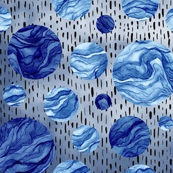 AQUARELLE DOTS LUXURY METALLICS fémhatású öntapadós tapéta