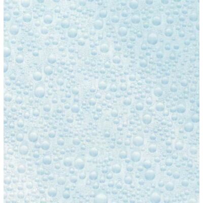 Kék vízcseppek sztatikus üvegfólia