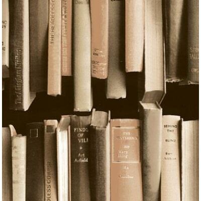 Book stack vintage öntapadós tapéta
