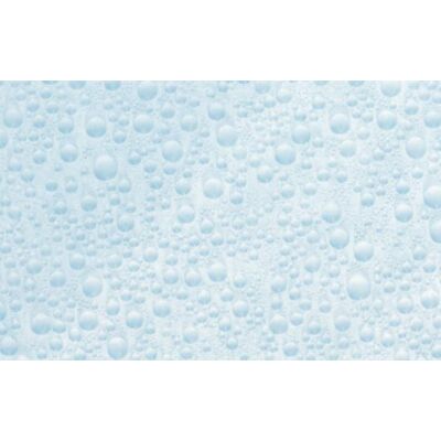 Kék vízcseppes üvegtapéta – 67,5 cm
