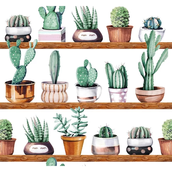 CACTI SZTATIKUS ÜVEGFÓLIA