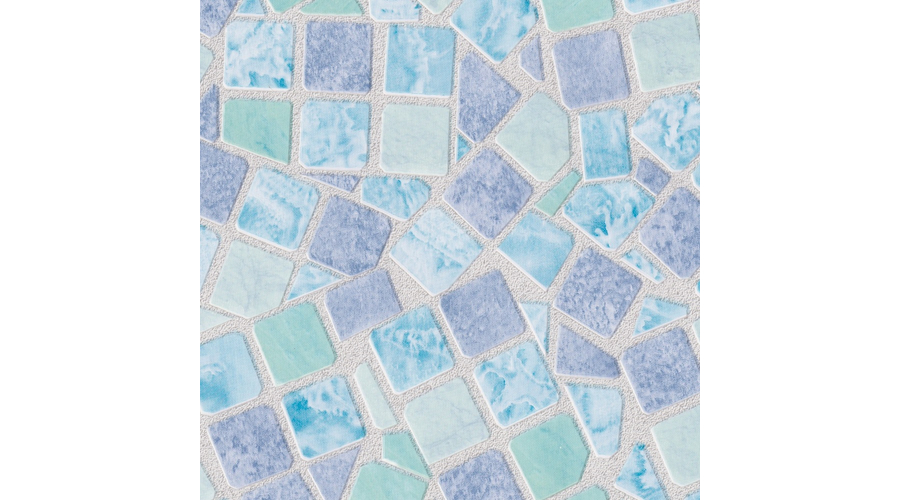 Kék mozaik öntapadós tapéta