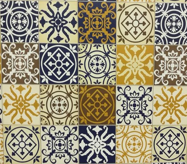 TILES COLOUR ANTIQUE öntapadós tapéta